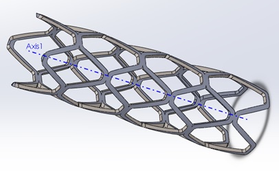 Computational Modeling of Stent Implant Procedure and Comparison of Different Stent Materials
